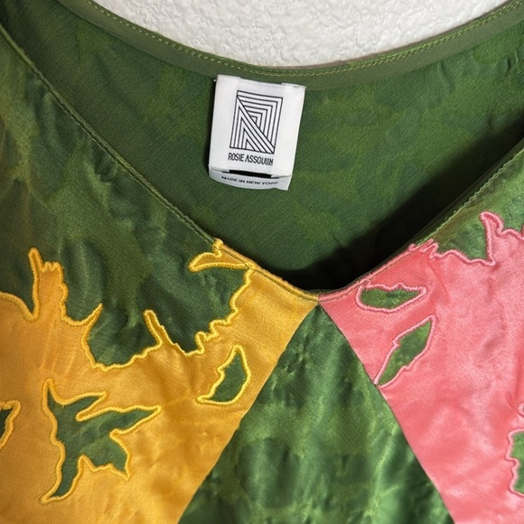 Rosie Assoulin Floral Dress size 4‎ - Picture 2 of 5